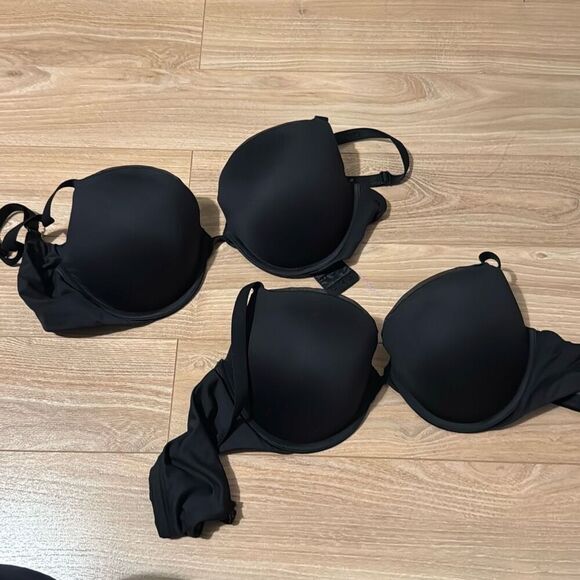 Calvin Klein Black Bra Bundle Size 36C (2) - Picture 1 of 6